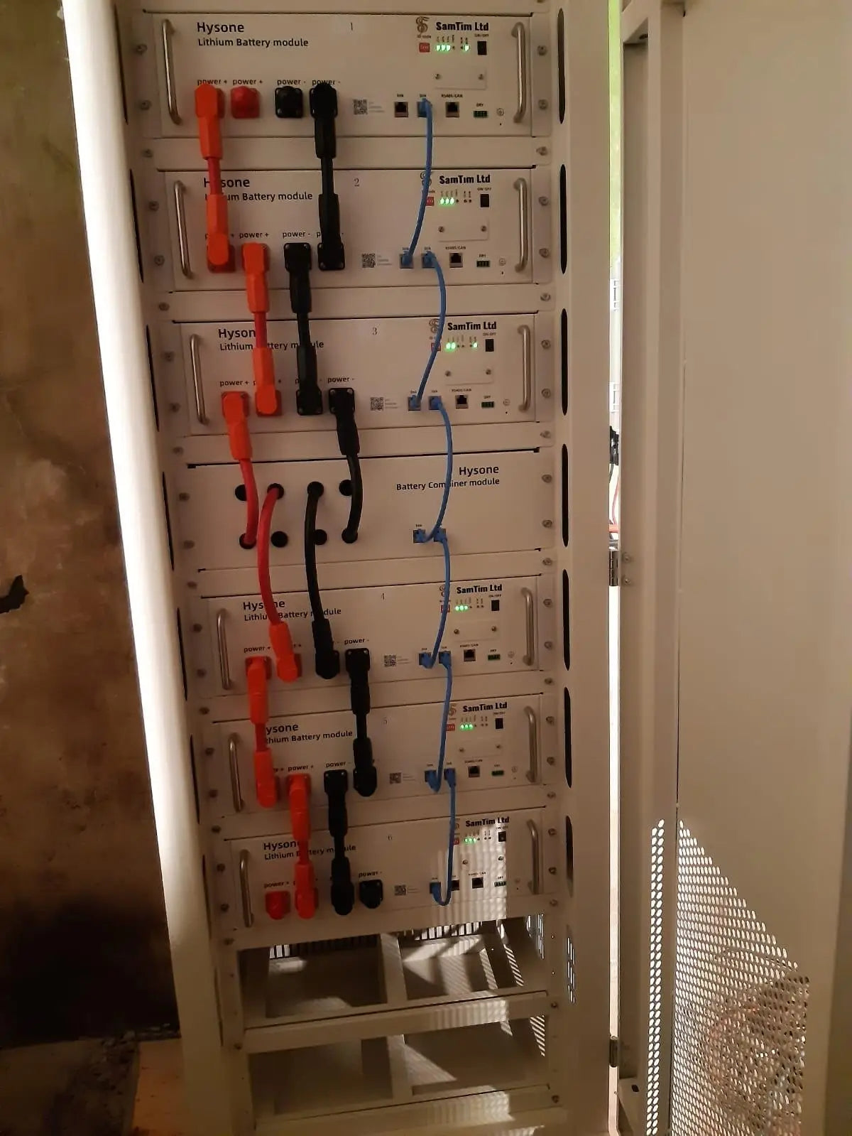 OFFOF 5.3Kwh Solar Storage PV Battery,LifePO4 Lithium Battery, 48v 200Ah 10kwh Battery Wall Mouted Lithium Battery Lifepo4 48v 51.2v 100Ah