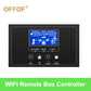 OFFOF Solar Inverter Box Remote Control LCD Display + WiFi module built-in Dust-proof net + Parallel Cards