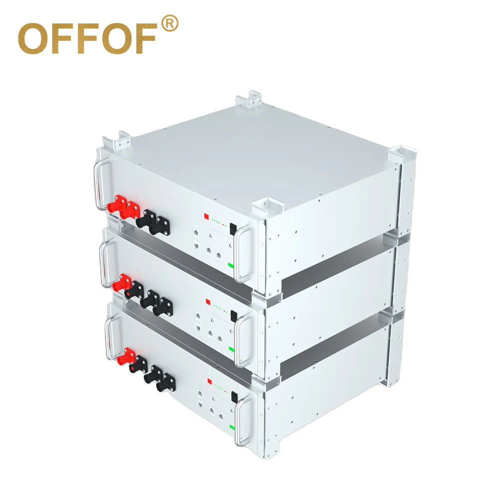 OFFOF 5.3Kwh Solar Storage PV Battery,LifePO4 Lithium Battery, 48v 200Ah 10kwh Battery Wall Mouted Lithium Battery Lifepo4 48v 51.2v 100Ah