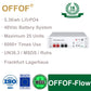 OFFOF 5.3Kwh Solar Storage PV Battery,LifePO4 Lithium Battery, 48v 200Ah 10kwh Battery Wall Mouted Lithium Battery Lifepo4 48v 51.2v 100Ah