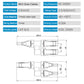 Y T Solar Plug PV Kables Distributor Socket Coupler Fuse PV For MC4 Pair IP67 Waterproof 30A Solar Cable 4mm² 6mm² Solar Panel