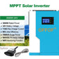 3.5Kva Solar Inverter OFF-Grid System 24Vdc Battery System Hybrid Inverter 100A MPPT WIFI Functions Pure Sine Wave Output 230Vac