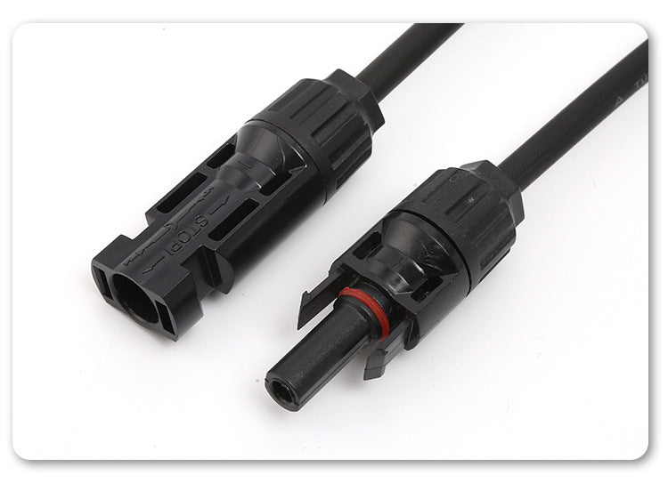 Solar Cables Plug PV Kables PV For MC4 Pair IP67 Waterproof 30A Solar Cable 4mm² 6mm² Solar Panel System