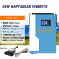 3.5Kva Solar Inverter OFF-Grid System 24Vdc Battery System Hybrid Inverter 100A MPPT WIFI Functions Pure Sine Wave Output 230Vac