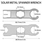 MC4 Key Tools Assembly Plug Socket PV Solar Metal Stable Artifact Wrench