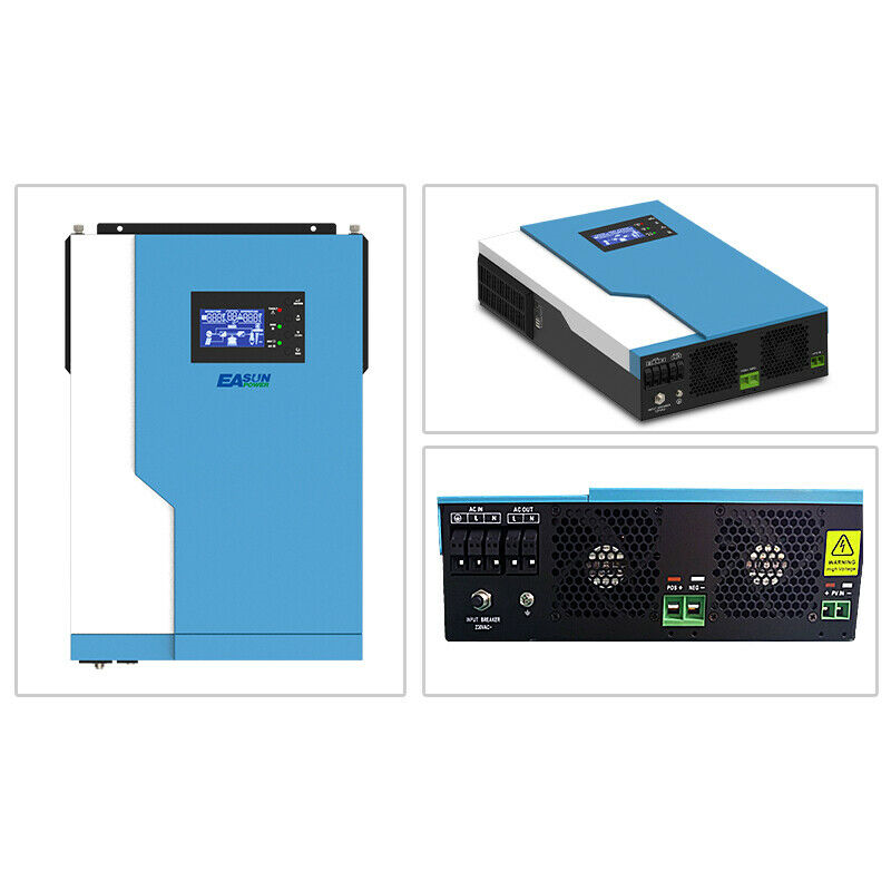 3.5Kva Solar Inverter OFF-Grid System 24Vdc Battery System Hybrid Inverter 100A MPPT WIFI Functions Pure Sine Wave Output 230Vac