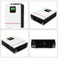 1KVA 800Watt MPPT Solar Inverter Hybrid Inverter OFF-Grid System 12Vdc 24Vdc Battery System 20V~150V PV Input 40A MPPT Solar System