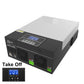 5500Watt MPPT 5.5KW 48Vdc Solar Hybrid Inverter Without Battery Working Detachable LCD Build-In 100A MPPT